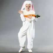 Новогодний костюм, Зайчик белый с розовыми ушками От 80 до 122 см Baby-fest Новогодний костюм, Зайчик белый с розовыми ушками От 80 до 122 см Baby-fest