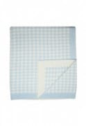 Плед двойной Milk Puppytooth Blue ТМ *DustyMiller* из шерсти мериноса Плед двойной Milk Puppytooth Blue ТМ *DustyMiller* из шерсти мериноса